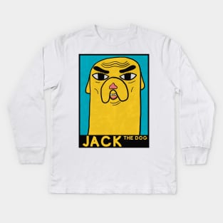 Jack The Ugly Face Kids Long Sleeve T-Shirt